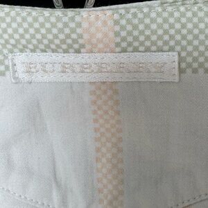 Burberry Cream and Peach Women's Golf Skort